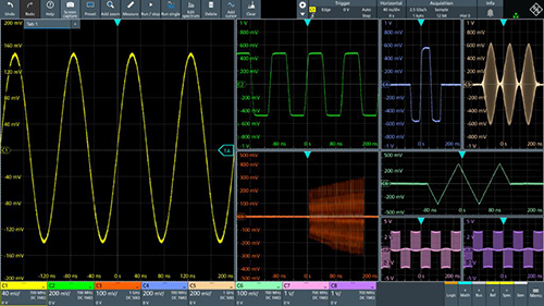 TestEquity: Rohde & Schwarz MXO54 Oscilloscope, 4 Channel